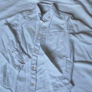 H&M boys white button shirt